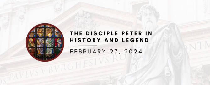 The disciple peter in history and legend