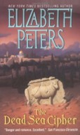 Book cover of "The Dead Sea Cipher" by Elizabeth Peters