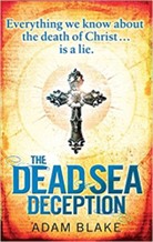 Book cover: "The Dead Sea Deception" by Adam Blake