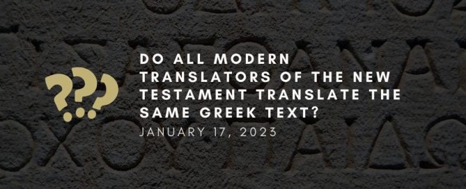 New testament translate