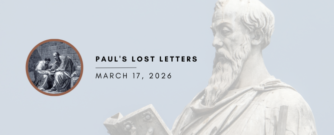 Paul's Lost Letters