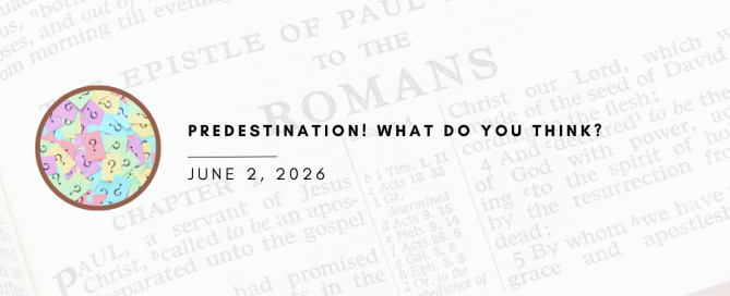 Predestination! What do you think?